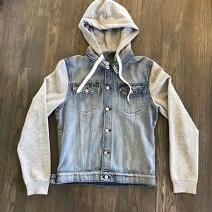 H&M Hooded Denim Jacket